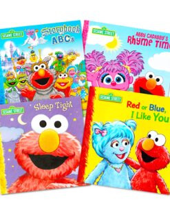 Sesame Street Elmo Potty Training Book Set -- Potty Coloring and Activity Book with Chart, Reward Stickers and Checklist (Includes 4 Storybooks: ABC, Colors, Rhymes, Bedtime) 9 81Kc6Cq8a7L