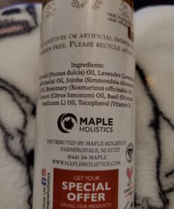 Sore Muscle Massage Oil for Body - Relaxing Massage Oil for Massage Therapy with Lavender and Rosemary Oils for Muscle Relief - Gentle Warming Massage Oil for Sore Muscles for Pro or Home Use (8oz) Herbal Citrus 8 Fl Oz (Pack of 1) 27 81Kcn8QVFL