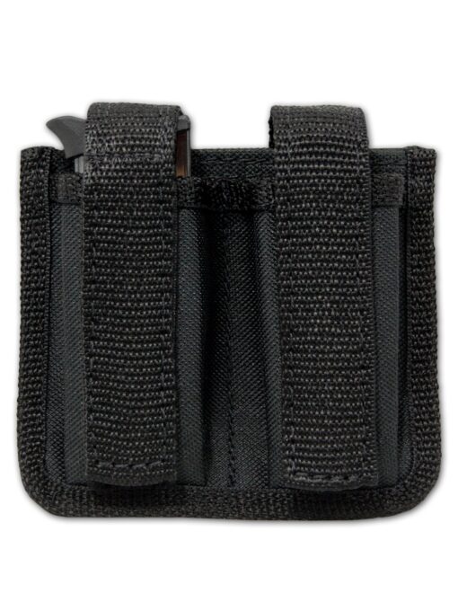 Barsony New Double Magazine Pouch for Small .380, Ultra-Compact 9mm 40 45 SIG P938