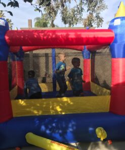 Blast Zone Magic Castle - Inflatable Bounce House with Blower - Premium Quality - Indoor/Outdoor - Portable - Sets Up in Seconds 29 81KeFXi tjL