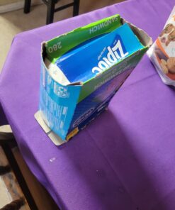 Ziploc Sandwich and Snack Bags, Storage Bags for On the Go Freshness, Grip 'n Seal Technology for Easier Grip, Open, and Close, 280 Count 27 81KfmQNZLOL