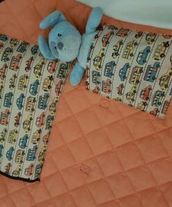 Urban Infant Tot Cot Kids Nap Mat - Toddler Preschool Daycare Bedding Cover with Blanket and Pillow - Traffic 39 81Kg Gdm0vL