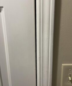 MAGZO Weather Stripping Door Seal, 1/2 Inch Wide X 1/8 Inch Thick Adhesive Foam Tape Soundproof Weatherstripping for Windows, 3 Rolls Total 50FT Black 1/2in * 1/8in * 50FT 36 81KhMJhi5YL