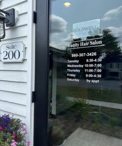 Custom Business Hours Window Decal - 10.5"x13.5" - Vinyl Custom Lettering, Glass Door Sign - Free Squeegee - Easy Install Manual 25 81KjIl4Ls2L