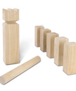 Alternative view of Yard Games Kubb Premium Size Outdoor Tossing Game with Carrying Case, Instructions, and Boundary Markers