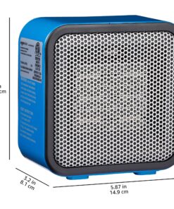 Amazon Basics 500-Watt Ceramic Small Space Personal Mini Heater - Blue 23 81KlBUkOpL