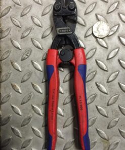 KNIPEX - 7112200 Tools 71 12 200, Comfort Grip High Leverage Cobolt Cutters with Opening Lock and Spring 23 81KlFyYXLZL