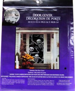 Alternative view of Skeleton Door Cover - Halloween Wall Decoration