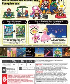 Alternative view of New Super Mario Bros. U Deluxe - US Version Nintendo Switch Standard
