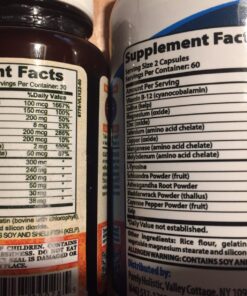Purely Holistic Thyroid Support Supplement with Iodine - 120 Capsules - 2 Month Supply - with L-Tyrosine, B12, Magnesium, Ashwagandha, Kelp & More - Formulated for Women - Non GMO 51 81Kmjhj oWL