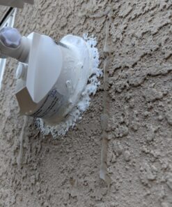 Amico LED Flood Lights Outdoor 3500LM Security Light, 30W Bright Outdoor Flood Light, 5000K Daylight White, IP65 Waterproof 3 Adjustable Heads for Garage, Backyard, Patio, Garden, Porch&Stair(White) 1 Pack 42 81Kmt24opkL 1