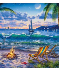 Buffalo Games - Darrell Bush - Coastal Twilight - 1000 Piece Jigsaw Puzzle 27 81KoSE3ovgL