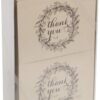Hortense B. Hewitt 50 Count Krafty Thank You Cards (35206) Rustic Wreath 41 81KoiEkTxL