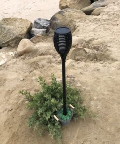 4PCs Solar Torch Lights Outdoor, 43 inch 96 LED, Waterproof Landscape Garden Pathway Light with Vivid Dancing Flickering Flames, with Auto On/Off Dusk to Dawn, for Christmas Lights Decoration 25 81KrWLtvh5L