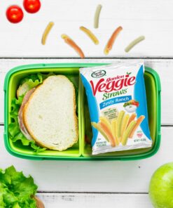 Sensible Portions Garden Veggie Straws, Ranch, Snack Size, 1 Oz (Pack of 24) Zesty Ranch 1 Ounce (Pack of 24) 17 81Ks9nCwyL