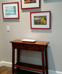 Leick Home Favorite Finds Mission, 10 in x 30 in x 28 in, Russet/Blackened Console Table 39 81KsX7DRUZL