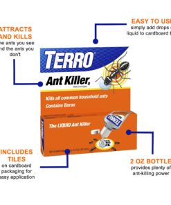 TERRO Liquid Ant Killer ll T200, 2 oz 36 81Ksq9ynujL