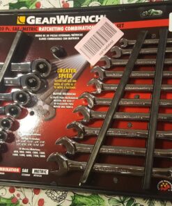 Gearwrench 20-Piece Ratcheting Wrench Set, SAE and Metric # 35720 35 81KsxJH9NL