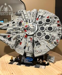 LEGO Star Wars Ultimate Millennium Falcon 75192 - Expert Building Set and Starship Model Kit, Movie Collectible, Featuring Classic Figures and Han Solo's Iconic Ship, Best Gift for Adults 97 81KtyVpU GL