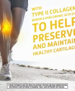 Move Free Ultra Triple Action Joint Support Supplement - Type II Collagen Boron & Hyaluronic Acid - Supports Joint Comfort, Cartiliage & Bones in 1 Tiny Pill Per Day, 30 Tablets (30 servings)* Triple Action 30 Count 15 81KuXzomRyL
