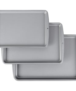 Wilton Recipe Right 3 Piece Cookie Pan Set, Standard Packaging 14 81KukjSzvKL