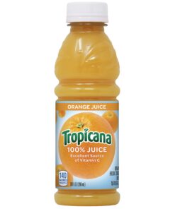 Alternative view of Tropicana 100% Orange Juice, 10 Fl Oz (Pack of 24) - Real Fruit Juices, Vitamin C Rich, No Added Sugars, No Artificial Flavors