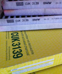 Mann Filter CUK 3139 Cabin Air Filter with Activated Charcoal 11 81L AsXZ05L