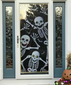 Skeleton Door Cover - Halloween Wall Decoration 20 81L0dbNgOQL