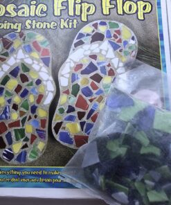 Midwest Products Mosaic Flip Flop Stepping Stone Kit 16 81L2aAgWmlL