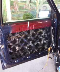 Dynamat 10455 18" x 32" x 0.067" Thick Self-Adhesive Sound Deadener with Xtreme Bulk Pack, (9 Sheets) , Black Sound Deadner 43 81L2fYZ25RL