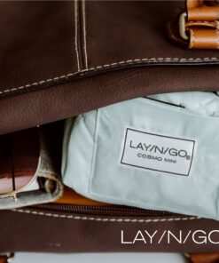 Lay-n-Go Cosmo Small Drawstring Cosmetic & Makeup Bag Organizer, Toiletry Bag for Travel, Gifts, and Daily Use, 16 inch, Black 15 81L5Zv1v5eS