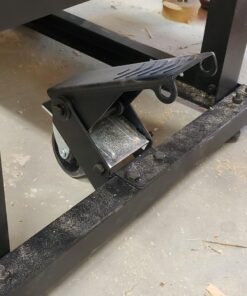 DEWALT Planer Stand with Integrated Mobile Base, 24” x 22” x 30” (DW7350) 69 81L64xeLNkL