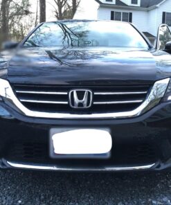 iJDMTOY Compatible With 2013-2015 Honda Accord Sedan, Set of Xenon White LED Even Illuminating Daytime Running Light Retrofit Kit, Fit Inside Parking Lamp Housing 42 81L6En4nE7L