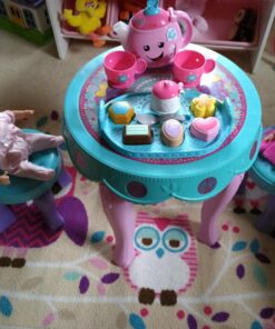 Fisher-Price Laugh & Learn Toddler Learning Toy Sweet Manners Tea Set With Smart Stages For Pretend Play Ages 18+ Months Standard Packaging 32 81L76mPlgLL