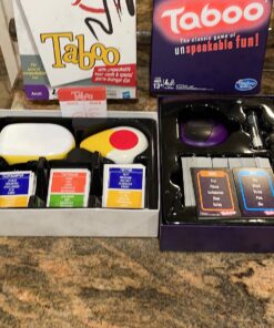 Hasbro Gaming Taboo Party Board Game With Buzzer for Kids Ages 13 and Up (Amazon Exclusive) 23 81L8RZ CvGL
