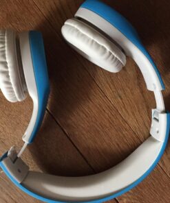LilGadgets Connect+ Kids Headphones Wired with Microphone, Volume Limiting for Safe Listening, Adjustable Headband, Cushioned Earpads for Comfort, Toddler Headphones, Blue 39 81L8egzQP2L