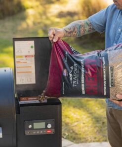 Traeger Grills Cherry 100% All-Natural Wood Pellets for Smokers and Pellet Grills, BBQ, Bake, Roast, and Grill, 20 lb. Bag 9 81LA5JTRclL