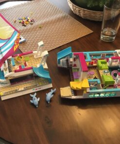 LEGO Friends Sunshine Catamaran 41317 Building Kit (603 Piece) 27 81LCKigCPBL