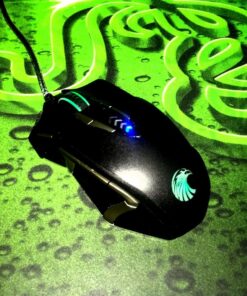 Burxoe Mouse Mice Z-7900 4000 DPI Metal Base MMO/FPS High Precision Optical Gaming Mouse 53 81LCQLWJcKL