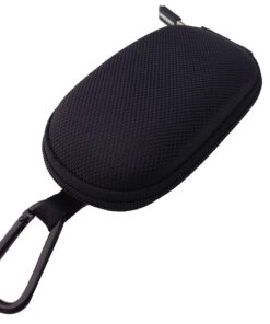 CASEBUDi Tough Travel Carrying Case for Apple Magic Mouse 1 and 2 | Hard Shell Ballistic Nylon (Black) Black 13 81LD364RkoL