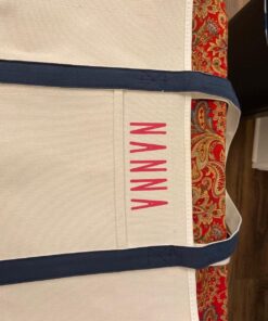 DALIX 23" Premium 24 oz. Cotton Canvas Shopping Tote Bag Navy Blue 37 81LDMbYYcoL