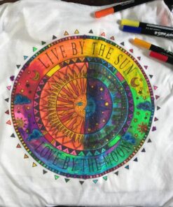 US Art Supply Super Markers 20 Color Premium Fabric & T-Shirt Marker Set with Our Unique Fine tip Bullet Point Tip 31 81LHLbDBlSL