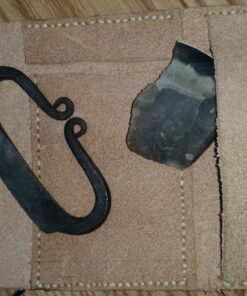 KonvoySG Flint and a Steel Striker Made from Carbon Steel Traditional Hand Forged Fire Starter Comes with English Flint Stone and Emergency Tinder Jute Carry Bag 24 81LINAy0haL