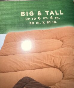 Coleman Dunnock Cold Weather Sleeping Bag, 20°F Camping Sleeping Bag for Adults, Comfortable & Warm Sleeping Bag for Camping and Outdoor Use, Fits Adults up to 6ft 4in Tall 31 81LIyUdrgpL 2