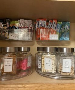 Command Large Caddy, Clear, with 4 Clear Indoor Strips, Organize Damage-Free 34 81LKOtmpvdL