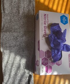 MedPride Powder-Free Nitrile Exam Gloves, Large, Large (Pack of 100) Large (Pack of 100) 30 81LLGUpk2rL