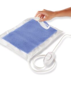 Sunbeam Heating Pad for Pain Relief | Standard Size Ultra Heat, 3 Heat Settings | Light Blue, 12 Inch x 15 Inch UltraHeat, 12 x 15 27 81LNGxK5BrL