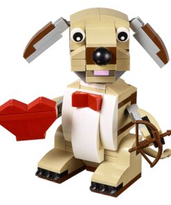 LEGO Bricks & More Valentines Cupid Dog 40201 Building Kit 15 81LOwwh1niL