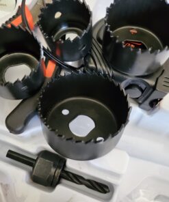 BLACK+DECKER 20V Max Drill & Home Tool Kit, 68 Piece (LDX120PK) 20V Home Tool Kit 72 81LP6gwCtGL