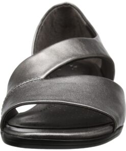 LifeStride Women's Magda dress Sandal 5 Pewter 9 81LR1suYeL